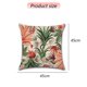 thumbnail image 2 of Funda de almohada para el hogar, funda de cojín con hojas verdes y plantas tropicales, selva tropical, 2 of 5