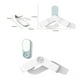 thumbnail image 2 of Houderco 1Jgo Organizador Estable Y Resistente Para Tapas Y Tablas En Cocina Azul, 2 of 8
