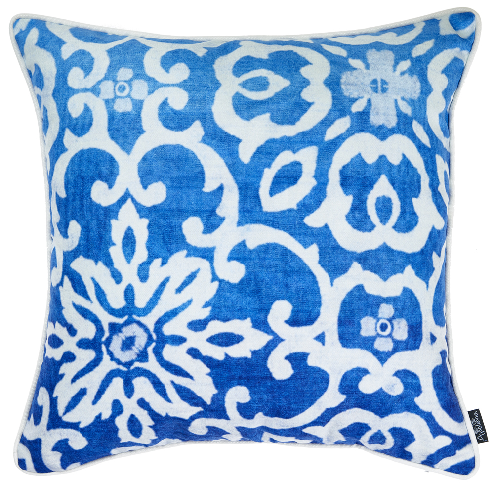 18"x 18" Blue Sky Tile Decorative Throw Pillow Cover Printed Walmart