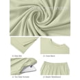 thumbnail image 5 of MINTREUS Lounge Sets for Women Knit Short Sleeve Tops and Long Pants Soft Comfy Pajamas Set Oversized 2 Piece Outfits S-2X, 5 of 8
