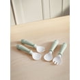 thumbnail image 4 of BabyBjorn Baby Spoon and Fork, 4 Pieces, Powder Green, 4 of 5