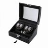Quiet Automatic Rotation 4+6 Watch Winder Display Box Storage Holder Case