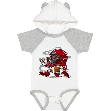 

Inktastic Football Helmet Running Boys or Girls Baby Bodysuit