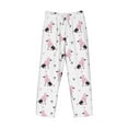 thumbnail image 4 of Goofa Cute Poodle Dog Printed Soft Pajama Pants for Men, Wide Leg Comfy Casual Lounge Yoga Pants-X-Large, 4 of 9