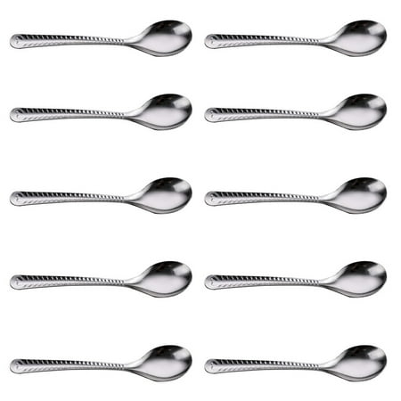 

20pcs Multifunctional Soup Spoon Eating Spoon Rice Spoons Kitchen Utensil