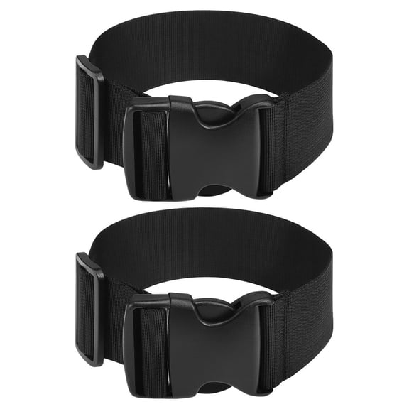 DECORNIJIA 2Pack Adjustable Straps for Luggage Plastic Securing Luggage Men Outdoor Camping