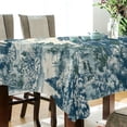 thumbnail image 5 of Yayeee Tablecloths 60" x 108" Rectangle Wrinkle Resistant Party Table Cover, Green Flourishing Garden, 5 of 8