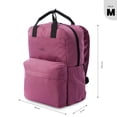 thumbnail image 3 of TOTTO Mochila Ergonómica Mediana para Mujer Porta Laptop 14 con Bolsillo Secreto | Escuela - Oficina vino M, 3 of 6