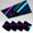 Color 4, variant on 4 Pack Magnetic Ceiling Light Covers 2 x 4 Feet, Neon 3D Geometric Tunnel Floating Cubes Futuristic Grid Light Shades & Filters for Office Classroom Drop Ceiling Flat Panel Lights