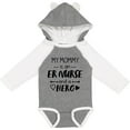 thumbnail image 3 of Inktastic My Mommy is an ER Nurse and a Hero Boys or Girls Long Sleeve Baby Bodysuit, 3 of 5
