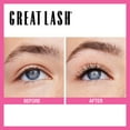 Maybelline Great Lash Lots Of Lashes Washable Mascara, Blackest Black