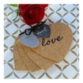 thumbnail image 5 of ZHANGHU Heart Cork Coaster (6 Sets of 4, 24 Coasters) Perfect Table Décor or Party Favors for Weddings, Baby Showers, Bridal Showers or Birthday, 5 of 6