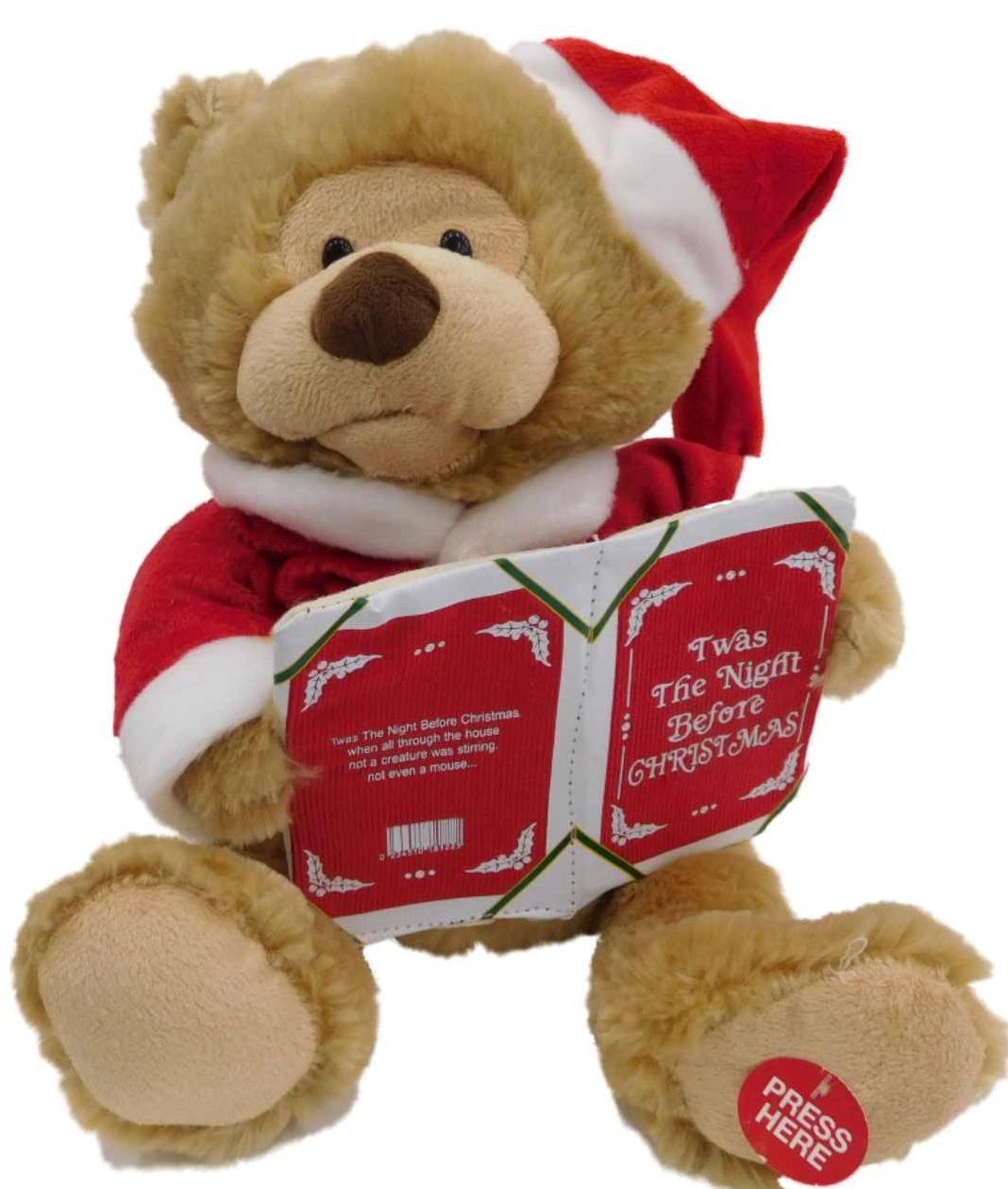 animated christmas bear