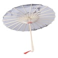 thumbnail image 4 of de papel aceitado de estilo chino Parasol de papel de aceite de estilo oriental para disfraces Estilo B jinwen sombrilla china, 4 of 8