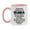 White/Pink, variant on Funny Mug For Bubba, I Would Fight A Bear For You Bubba, Double-Sided 11Oz Or 15Oz Ceramic Coffee Cup