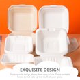 thumbnail image 3 of Disposable To Go Containers for Storage Safe Synthetic Material Beige Multifunction Packaging Boxes 20Pcs, 3 of 9