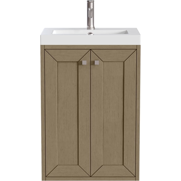 James Martin Vanities 533V20WLWLWG Chianti 20" Wall Mounted Single Basin Vanity Set -