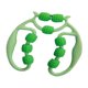 thumbnail image 4 of Rodillo de 9 ruedas, relajante muscular, de piernas para mujeres para pantorrillas de codo después del ejercicio, deportes en interiores, 4 of 9