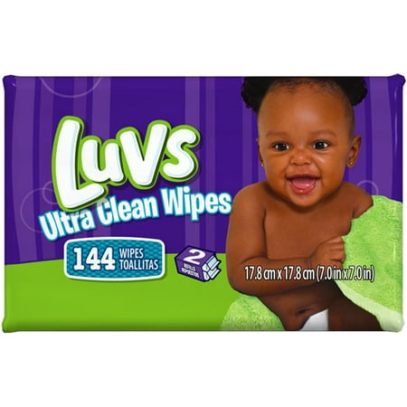 Luvs Ultra Clean Baby Wipes (Choose your size)