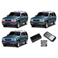 thumbnail image 3 of Flashtech RGB Multi Color Bluetooth LED Halo kit for 1995-2001 Ford Explorer Headlights, 3 of 7