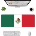 thumbnail image 6 of 12x31.5in Oversized Mouse Pad Flag of Mexico Mouse Mat Non Slip Rubber Gaming Mouse Pad for Office Home Computers Laptop Gaming, 6 of 6