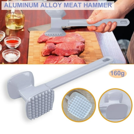 

Sturdy Aluminum Alloy Loose Meats Hammer With Hook And Anti Slip Handheld Kitchen Supplies