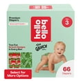 thumbnail image 3 of (2 pack) Hello Bello X Dr. Seuss The Grinch Infant Diapers, Size 3, 66ct (Select for More Options), 3 of 14
