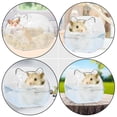 thumbnail image 4 of 1 inodoro transparente para mascotas, caja de arena para baño exterior, juguete para hámster., 4 of 4