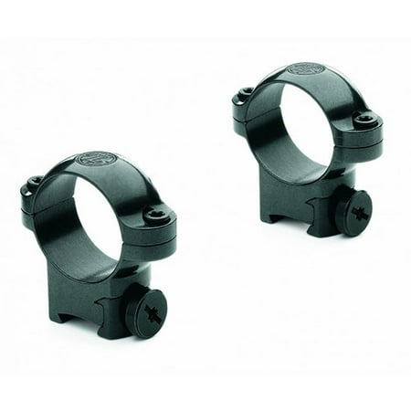 Leupold 1 Ring Mounts Rimfire 13mm Grooved Receiver Matte Black Low
