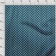 thumbnail image 3 of oneOone Silk Tabby Teal Blue Fabric Animal Craft Projects Decor Fabric Printed By The Yard 42 Inch Wide, 3 of 5