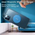 TRAHOO𝐔𝐩𝐠𝐫𝐚𝐝𝐞𝐝 15W Fast Wireless Charger Compatible with