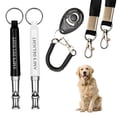 thumbnail image 1 of Set de silbatos para perros Ami's Delight, 2 unidades, ajustables por ultrasonidos, 1 of 7