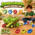 thumbnail image 4 of Magnetopia Dinosaur Remote Control Car for Kids, Monster Truck Toy, with 12 Eaten up Little Cars, Birthday Gift for 3-12 Year Old Boys Girls, 4 of 8