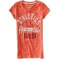 thumbnail image 1 of Aeropostale - Camiseta gráfica Aero New York para mujer, naranja, pequeña, 1 of 1