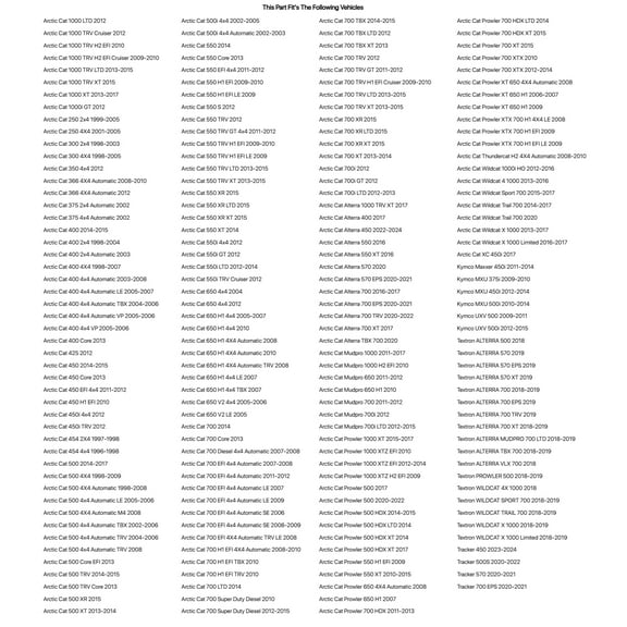 Tusk Ball Joint Kit Upper For Arctic Cat 1000 LTD 2012