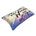 thumbnail image 3 of Disketp Pillow Covers Not All Those Who Wander Are Lost Pattern Throw Pillow Case Cushion Covers,Cushion For Bedroom,Couch,Home-16"X24", 3 of 9