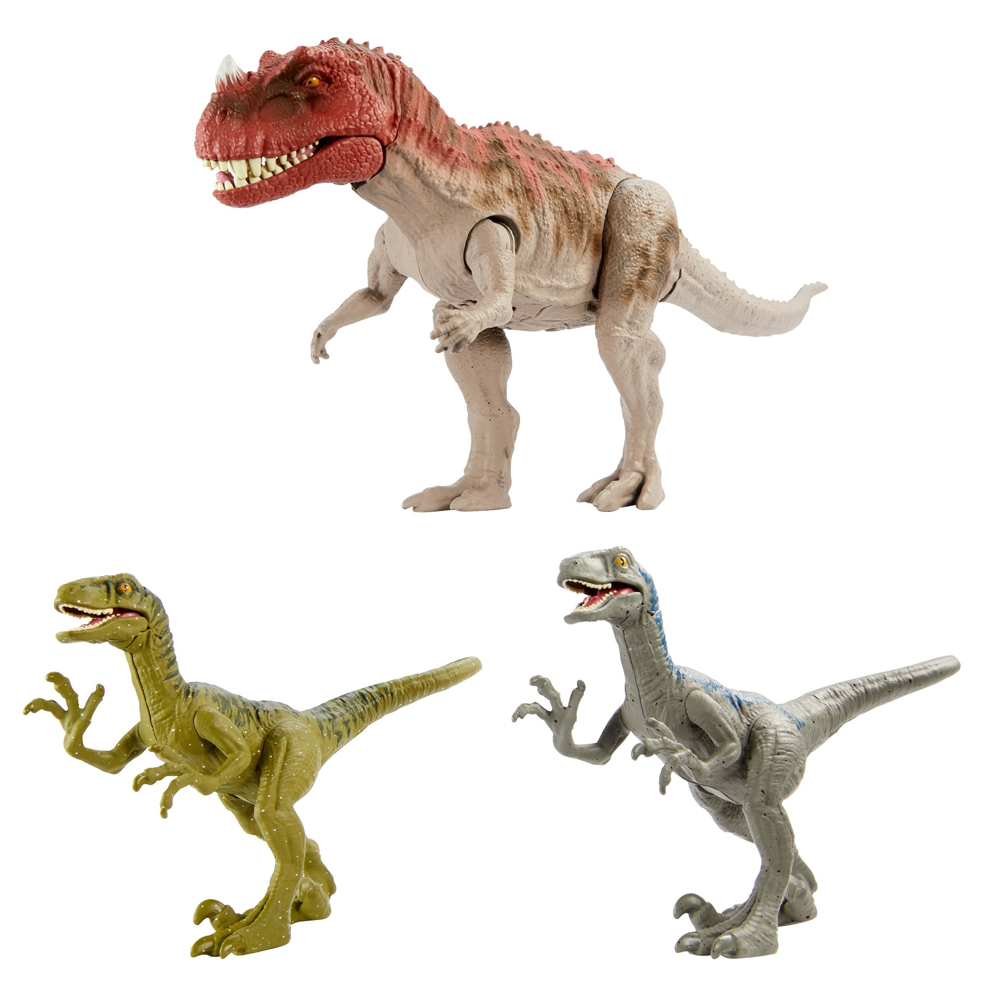 Jurassic World Ceratosaurus Clash Set With Ceratosaurus And 2 Velociraptors - Walmart.com