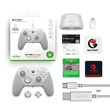 【新品】GameSir (GameSir G7 Pro White) USB接続 有線コントローラー ホワイト  [Bluetooth /USB /Android /PC ]