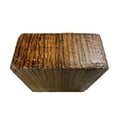Zebrawood Exotic Hardwood Bowl Turning Wood Blank 4" x 4" x 3" (1