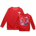 thumbnail image 5 of WOYY Toddler Girl's Sweatshirt Flower Print Casual Loose Sweatshirt Children's Pullover, 5 of 5