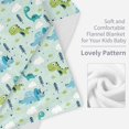thumbnail image 2 of Gresahom Dinosaur Baby Blanket, Dinosaur Blanket for Kids Boys Girls, Super Soft Fleece Dino Blankets for Kids Newborns Baby, Dinosaur Blankets for Baby Shower Gifts for Bed Couch Living Room(30"x40"), 2 of 7