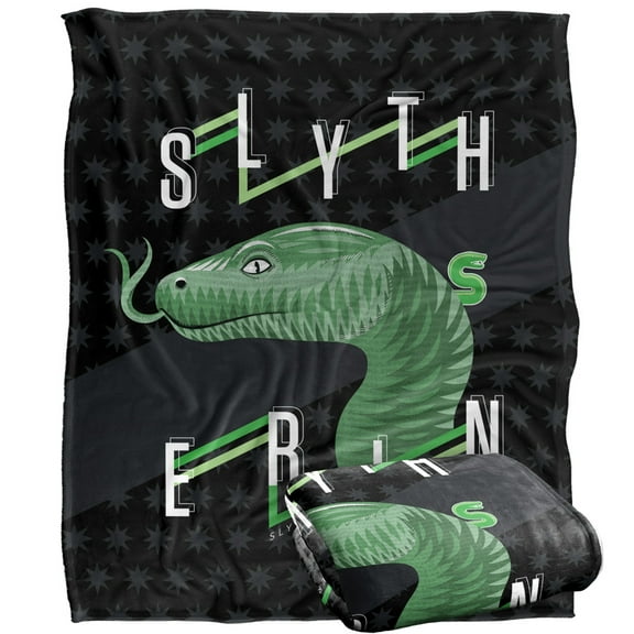 Harry Potter Blanket, 50"x60" Harry Potter Neo Industries Slytherin Silky Touch Super Soft Throw Blanket