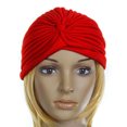 thumbnail image 2 of Gorro de turbante estilo indio plisado elástico Chemo Head Baoblaze Sombreros y tocados para mujer (disfraz), 2 of 8