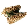 thumbnail image 1 of simhoa 500pcs 1000 Heads Double Heads Mini Fake Fruit Artificial Berries Gold, 1 of 8