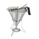 thumbnail image 4 of Embudo para hornear con herramienta dispensadora de rejilla, bolas de embudo de cocina para hacer utensilios de cocina, dispensador de embudo para Macarena embudo para hornear, 4 of 8