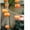 Yellow Orange, variant on Artificial Persimmon Fruit String Decor 33.8" Long