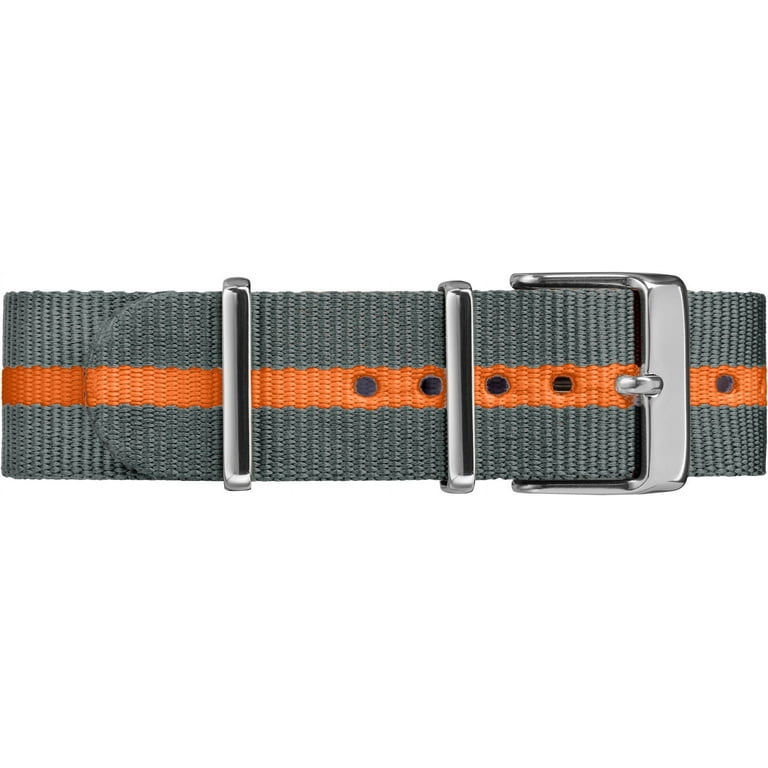 Timex Weekender 38mm Nylon Strap Watch Gray Casual Watch T2N649