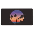 thumbnail image 1 of Large Mouse Pad, Beach Coconut Trees Non-Slip Waterproof Rubber Keyboard Office Desk Pads Mousepad, 29.5 x 15.8 inches 3mm Thick, 1 of 7
