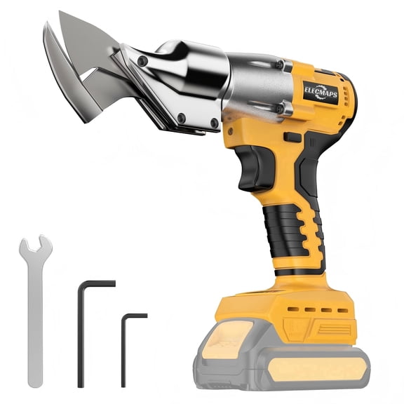 Cordless Metal Shears for DeWalt 20V Max Battery, Brushless Electric Metal Shears for Cutting Stainless Steel, Iron, Carpet, Leather, Batteries Not Included