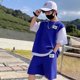 thumbnail image 2 of Boys Summer Suit Kids Short Sleeve T-shirt +shorts 2pc Sports Casual Outfits for Teenage Boy Clothing Sets qym unisex, 2 of 2